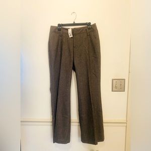 Banana Republic size 12 tweed lined trousers with tags